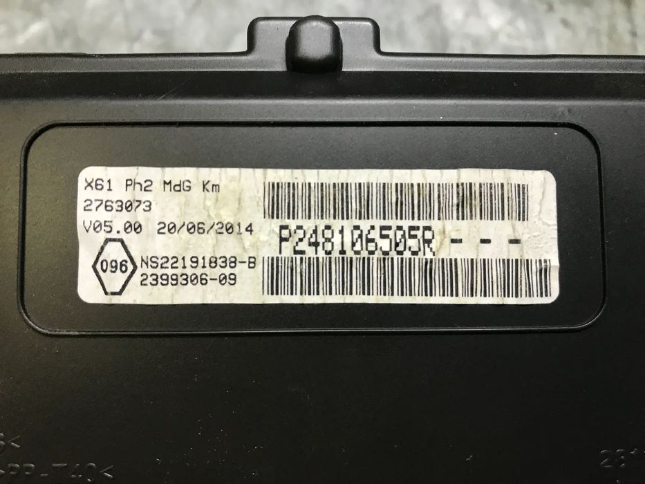 QUADRANTE RENAULT KANGOO II FASE 2 - P248106505R