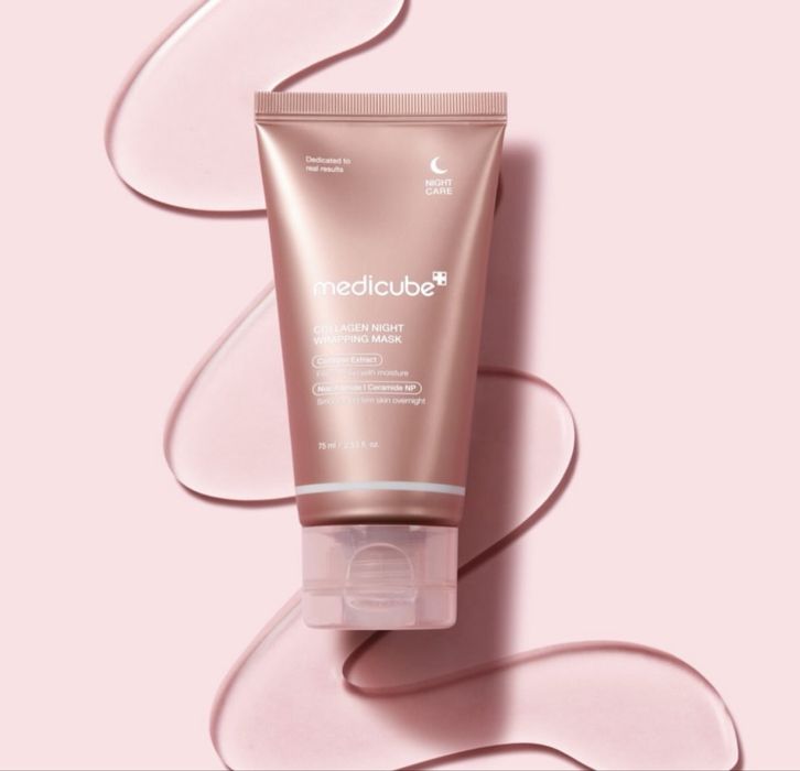 Medicube Collagen nigth wrapping mask колагенова нічна маска-плівка