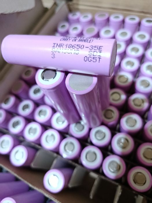 Акумулятор 18650 Samsung 35e, 8а,2024рік