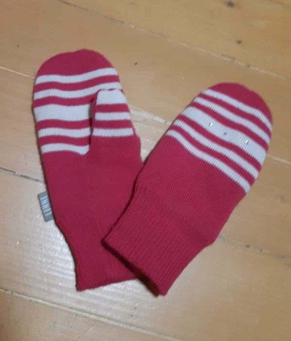 Варежки рукавицы Lenne Ruth ягодного цвета