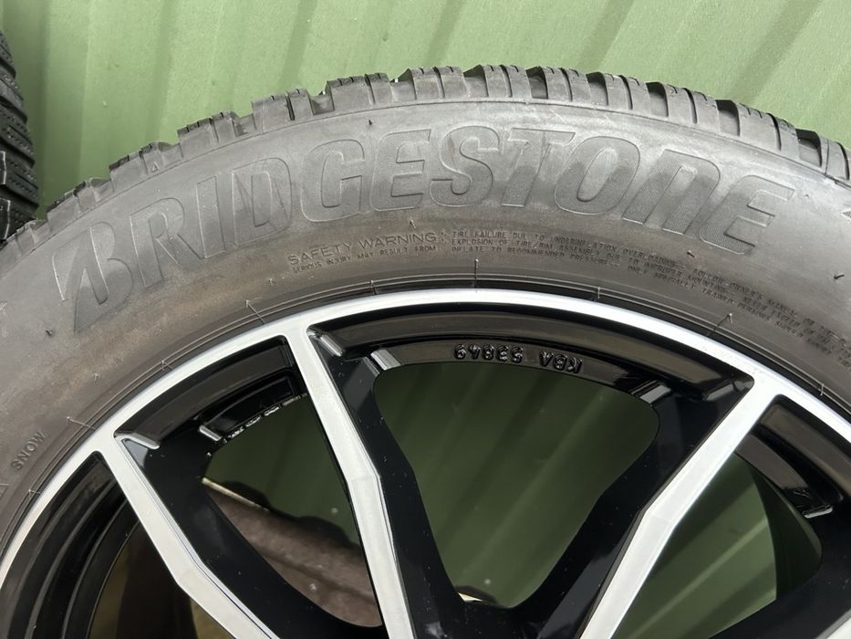 R19 легкосплавні диски Rial 5x112 Audi Q5/A4/A5 / VW Tiguan / Skoda  Kodiaq шини Bridgestone 235/55R19 (зима) 2023р