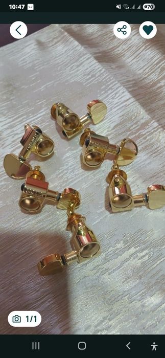 Grover afinadores de guitarra.