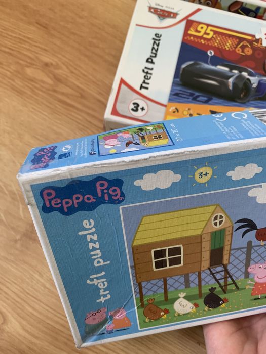 Zestaw: 3x puzzle 3+