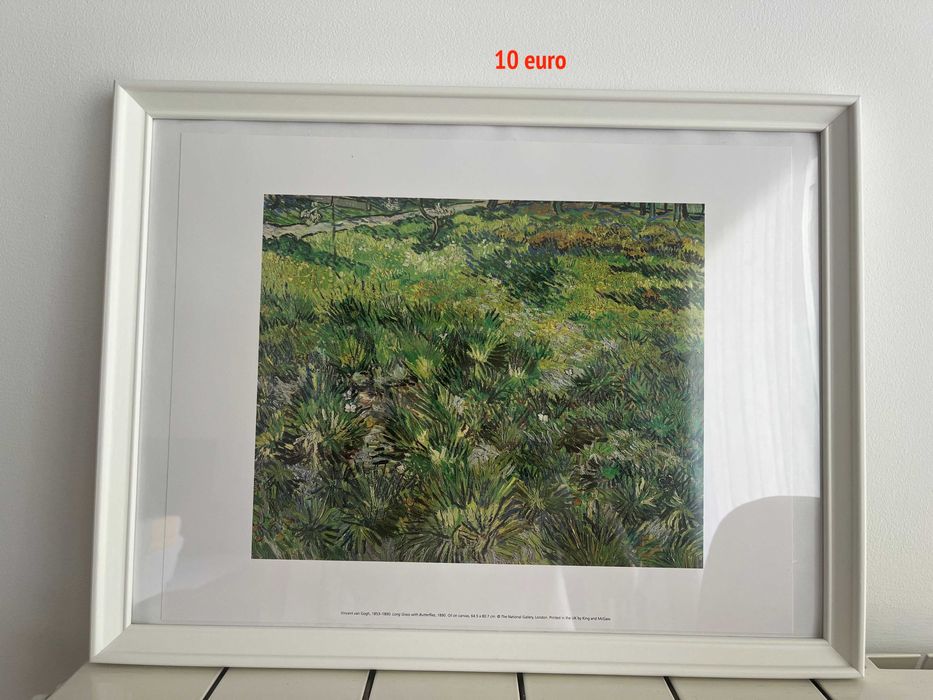 moldura com pôster 30x40 cm