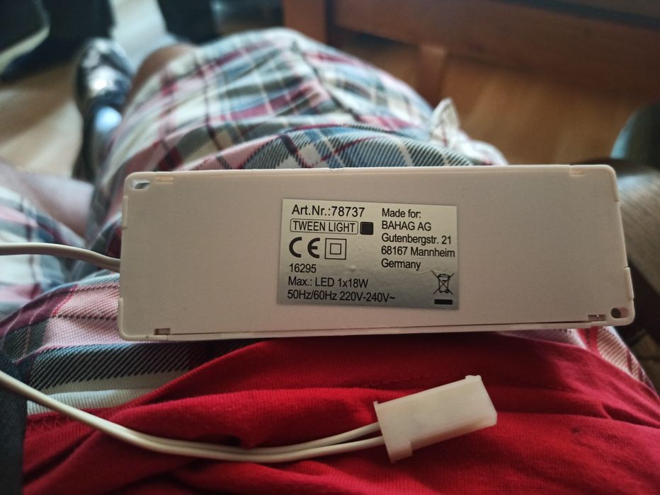 Zasilacz LED transformator 12 v 18 w 220-240v