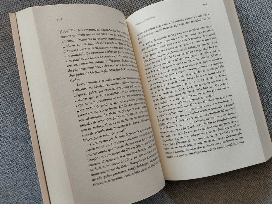 Livro "O mundo de soma zero" de Gideaon Rachman