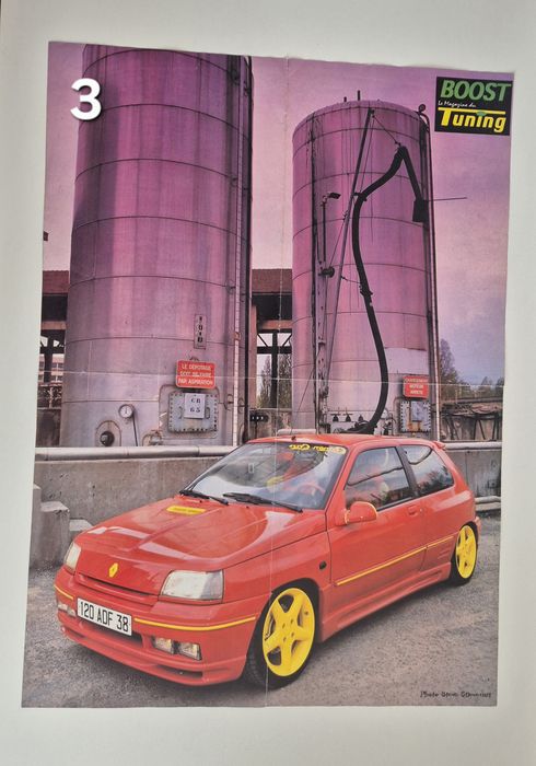 Coleção de Posters Originais GTI Mag & Boost Tuning (anos 90)
