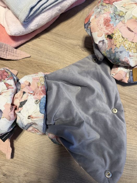 Lanila rękawiczki kocyki do wózka przytulanka