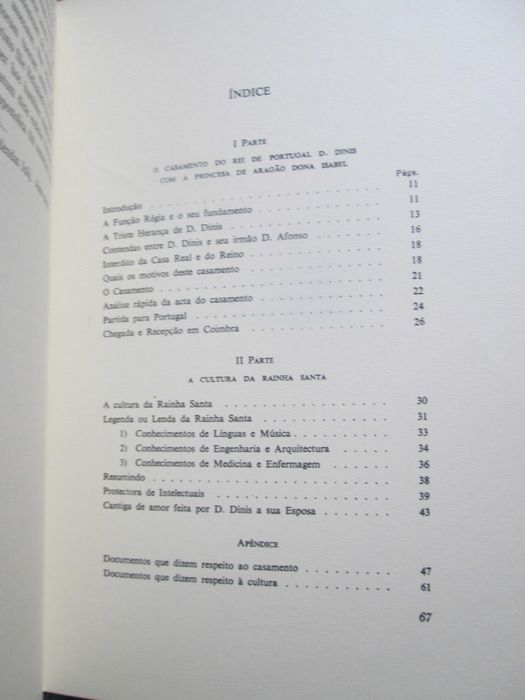 Rainha Santa Isabel | O Casamento, A Cultura - Seb. Antunes Rodrigues