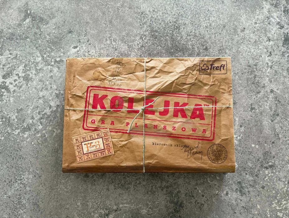 Gra planszowa "Kolejka"