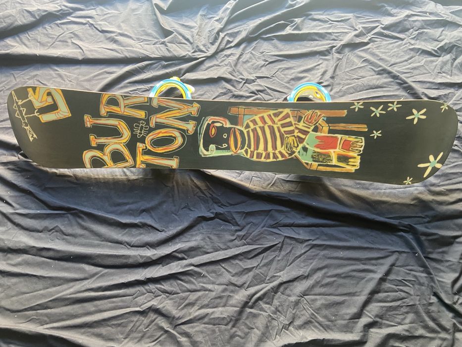 Prancha Burton The Farm 154 + fixacoes