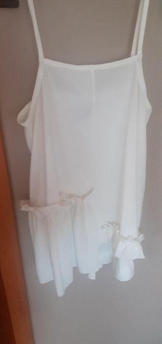Bluzka top biala Asos