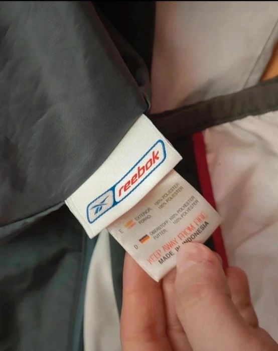 Reebok vintage kurtka wiatrówka | lata 90/2000 | y2k
