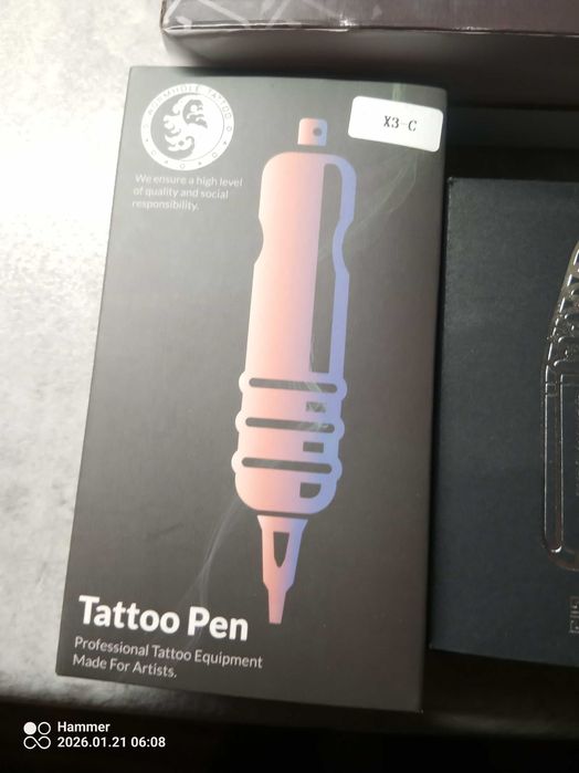 Urządzenie do robienia tatuażu Wormhole