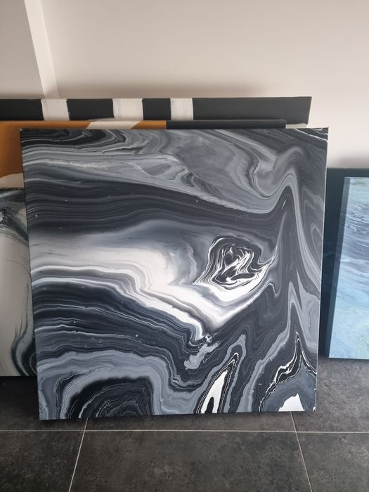 Quadro acrílico Acrylic Pouring