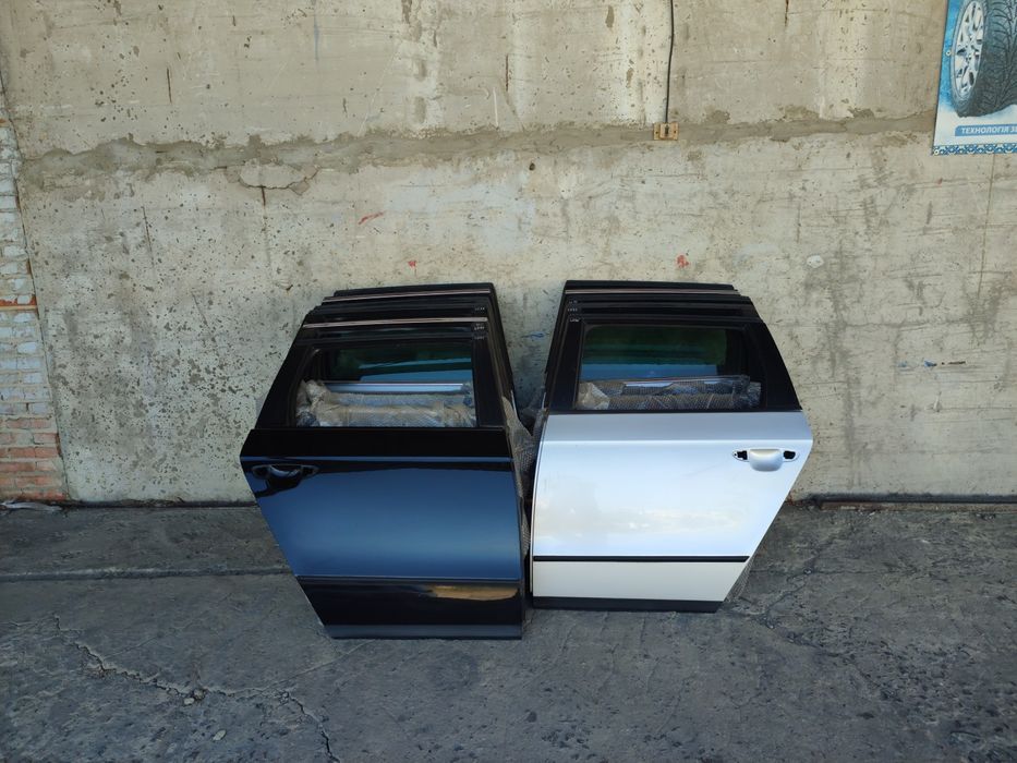 Двері задні VW Passat B6 дверкі Фольксваген Пассат Б6 задні ліві праві