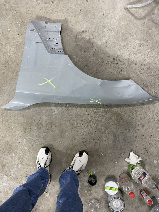 Продам левое крыло с повреждением на машину BMW I4 M50 G26 2024г