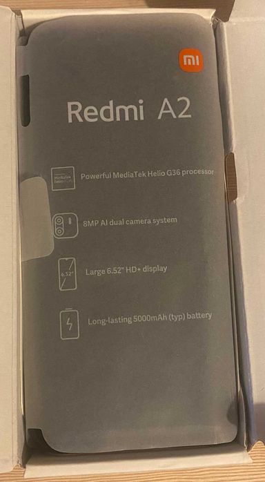 Telefon Xiaomi Redmi A2 Black 2GB Ram 32 GB ROM