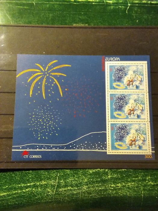 1998 Bloco Europa Festas Nacionais Madeira MNH **