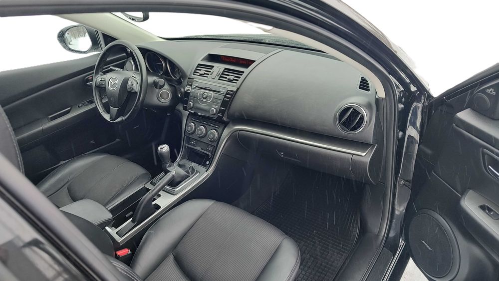 Mazda 6 MZR 2010 r Super Stan Bi Ksenon Skóra Klima Webasto