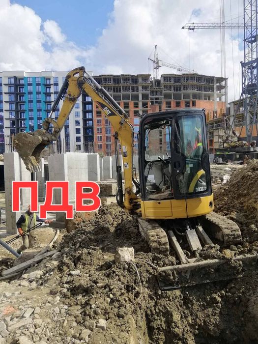Послуги міні екскаватора , оренда ескаватора та спец техніки