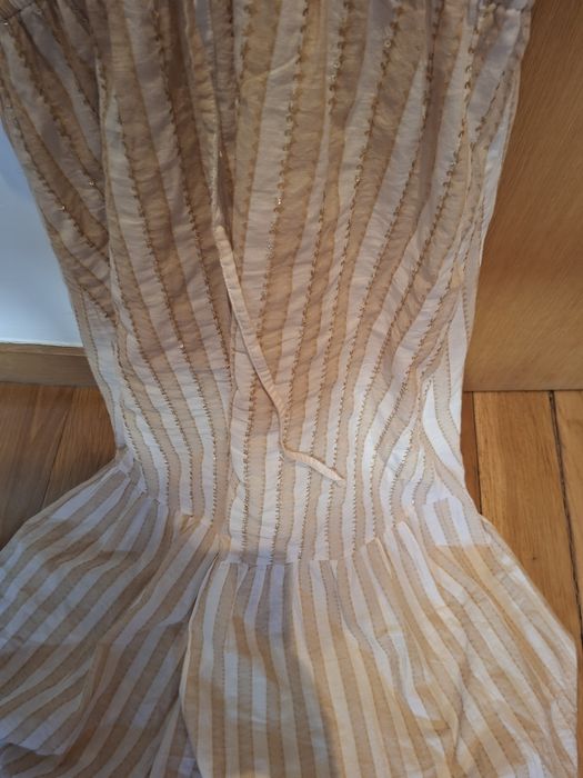 Vestido Maxi S(Massimo Dutti)Novo