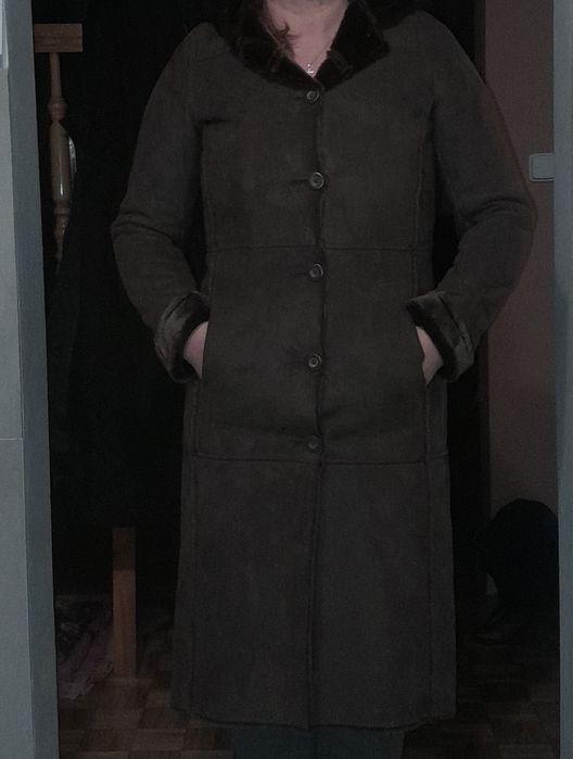 Kożuszek z kapturem rozm.36