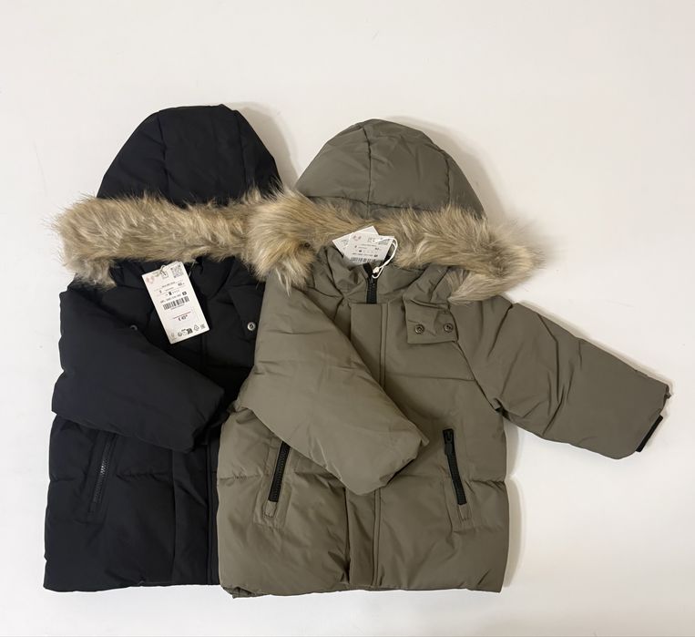 ZARA пуховик, 92 см, куртка зимова