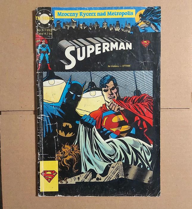 Komiks Superman 7/92 TM-Semic.