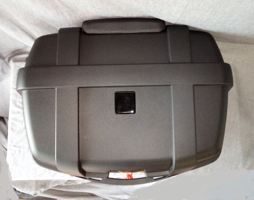 Top Case 2 capacetes encosto mota Mala Bagageira grande moto