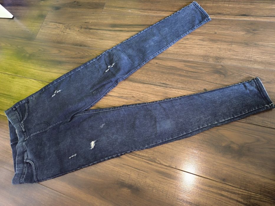 Jeansy rurki damskie rozm S/M