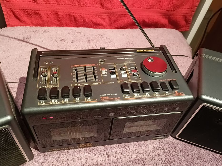 Radomagnetofon vintage,Grundig Party Center. Rzadki model.! Super stan
