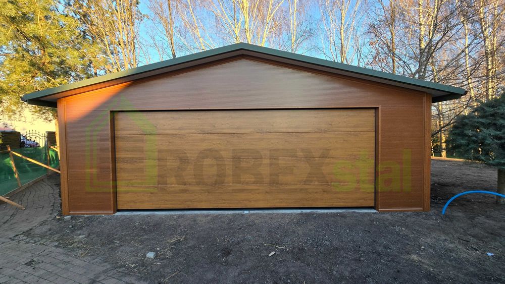 Garaż ocieplany 7X6 z płyty warstwowej PIR6cm MONTAŻ CAŁY KRAJ