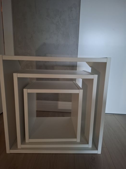 Półki trio white MEBLIK + krzesło biurowe gratis