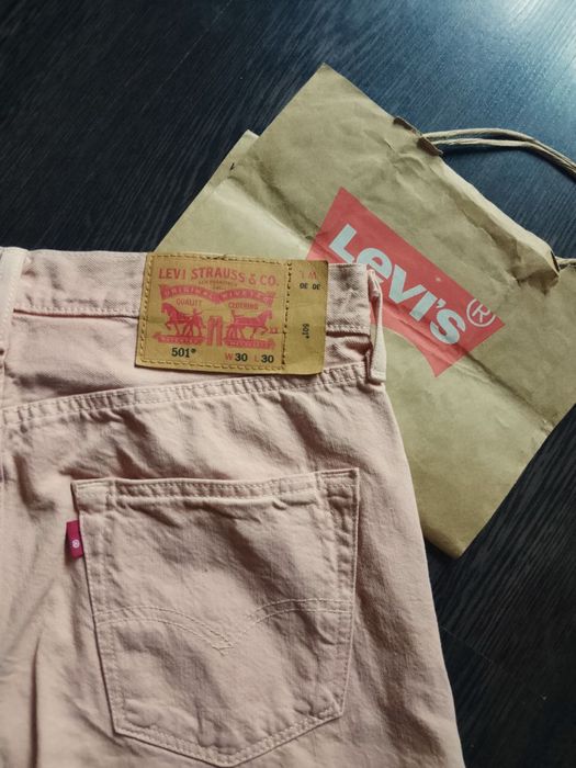 Чоловічі джинси Мужские джинсы Lev'is Levis 501 W 30 L 30