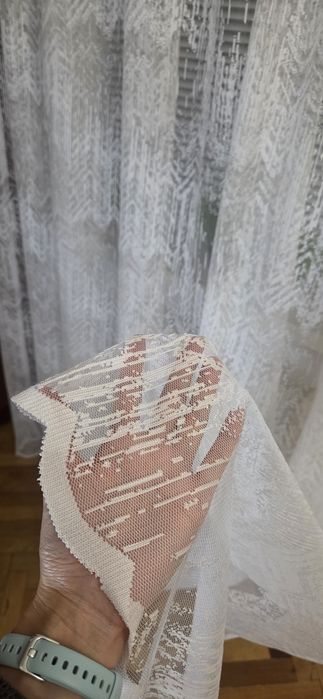 Тюль жаккард ялинка