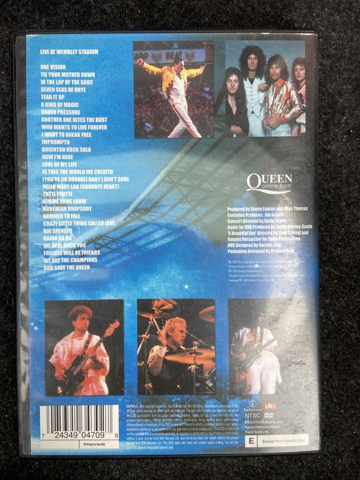 Queen - The DVD Collection: Live At Wembley Stadium