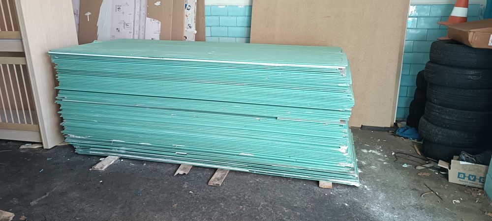 Гіпсокартон вологостійкий стіновий б.у