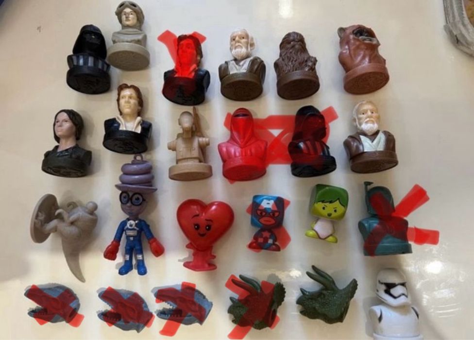 Варус фигурки dc, динозавры, звездные войны и т.д