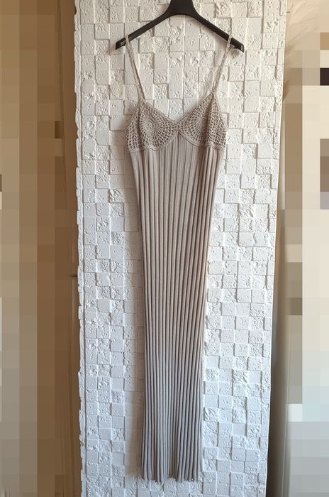 Довга сукня, сарафан  на бретелях  Zara
