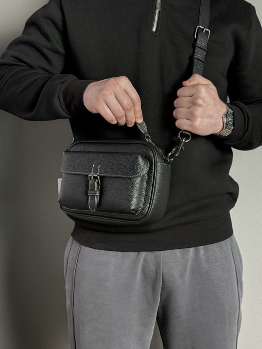 Чоловіча сумка Coach мужская сумка барсетка мессенджер клатч через пле