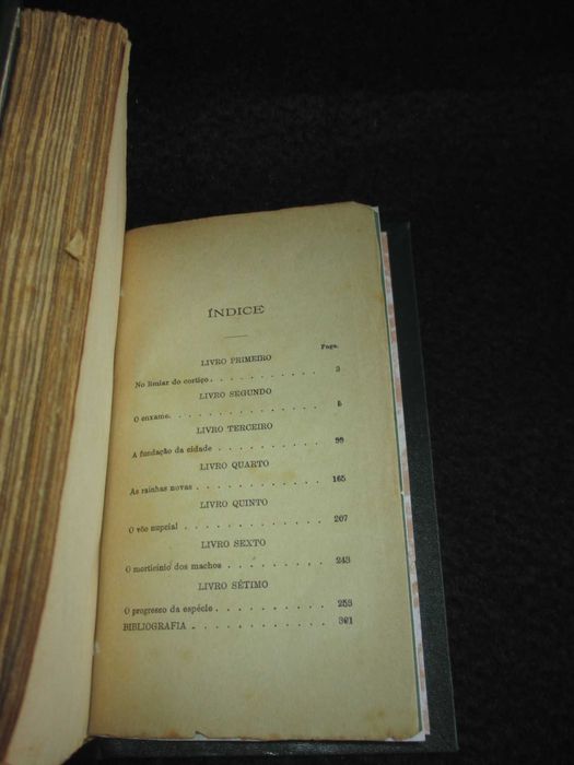 Livro A Vida das Abelhas Mauricio Maeterlinck