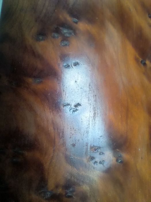 Винтажная шкатулка из  дерева туи.