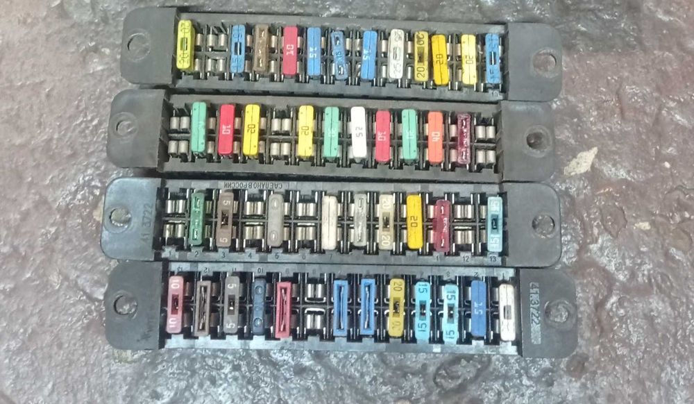 Блок предохранителей ВАЗ 2101-07,2108-99,2113-2115,2170-72,1117-19