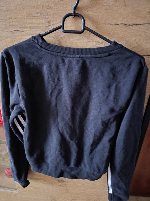 Bluza, bluzka sportowa, adidas, czarna bluza
