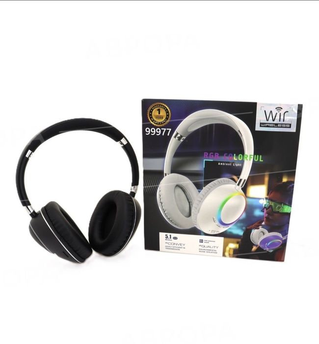 Безпровідні навушники RGB COLORFUL WIRELESS 5.1 Bluetooth