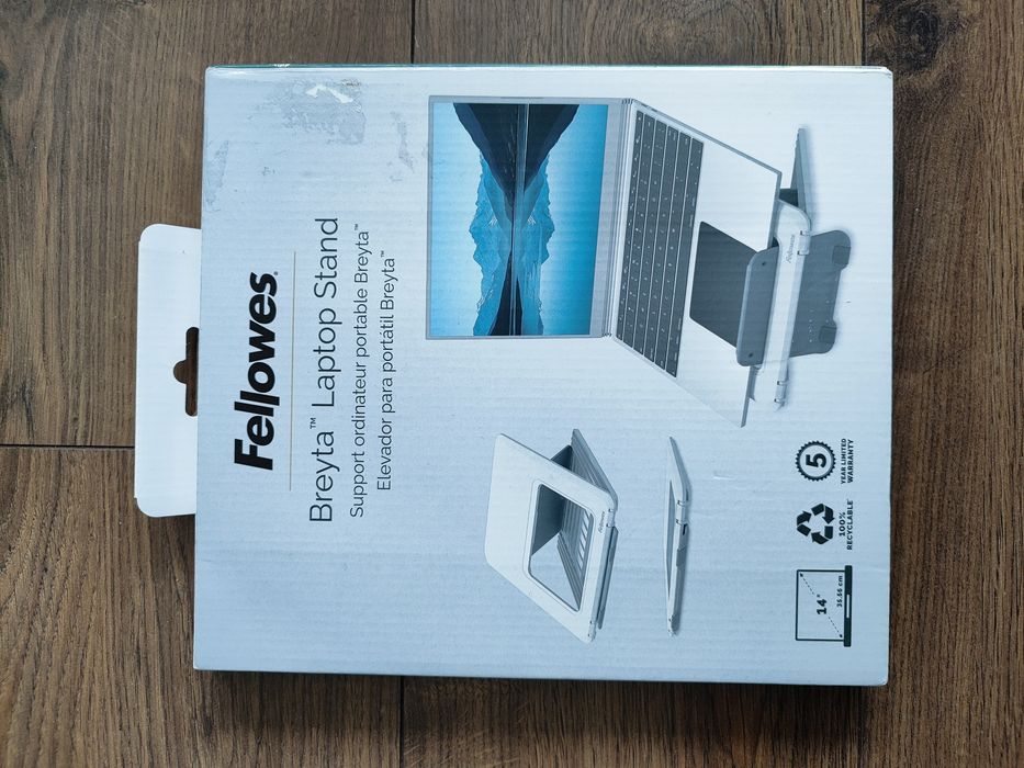 Fellowes Podstawka na laptop BREYTA biała 14"