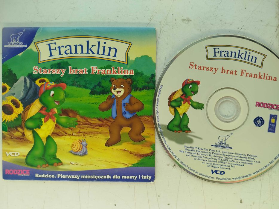Franklin Starszy brat Franklina VCD koperta dzieci bajka