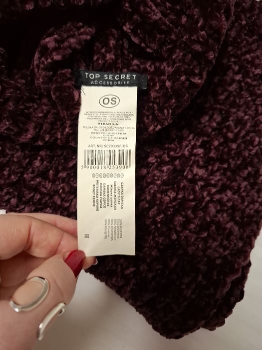 Zestaw czapka i szalik