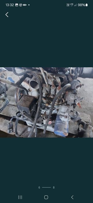 Silnik kubota 722 3cyl 1105 przewody wtryskiwacza